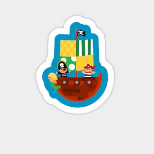 Pirate ship Sticker